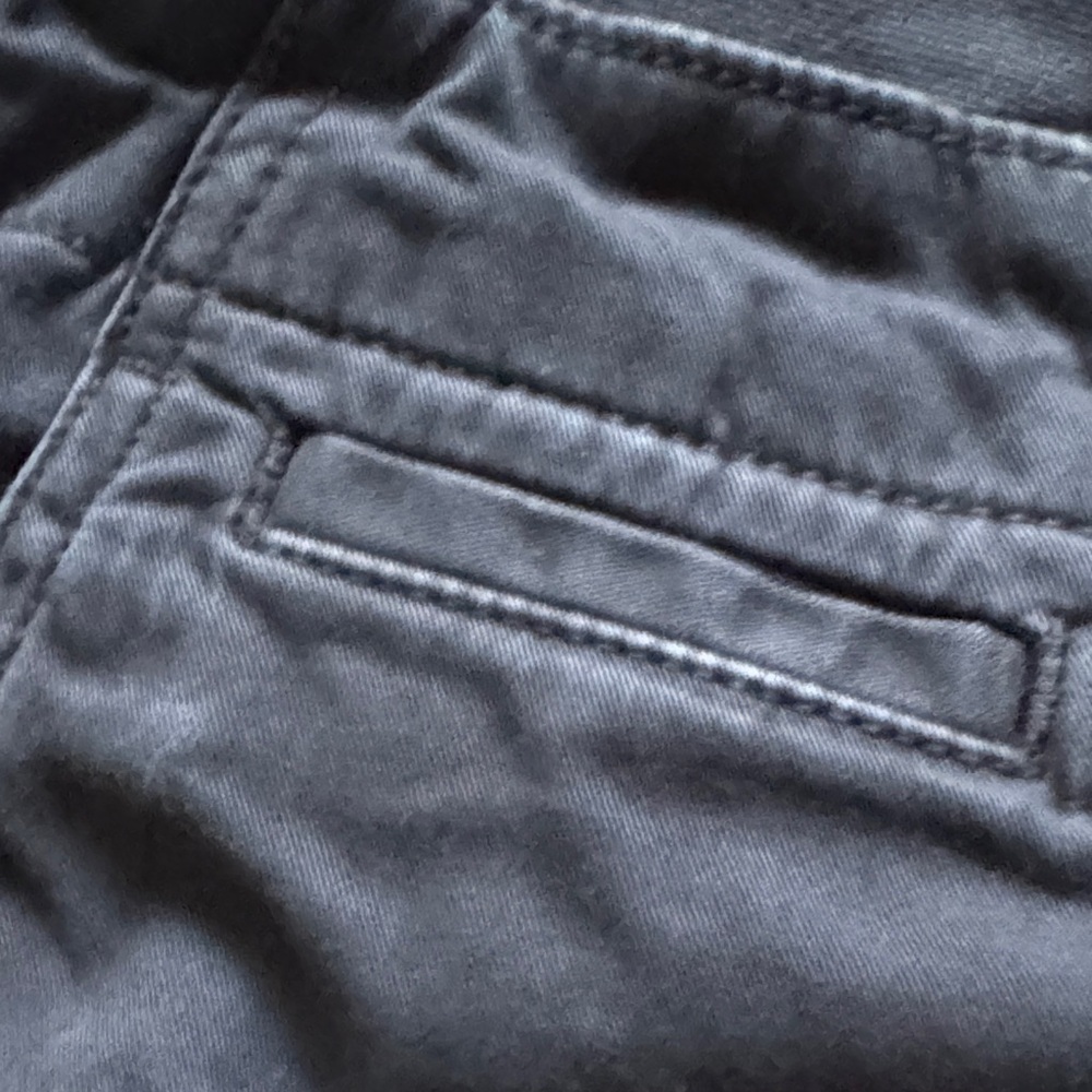 GAP Women's Charcoal Straight Leg Pants - Picture 5 of 7